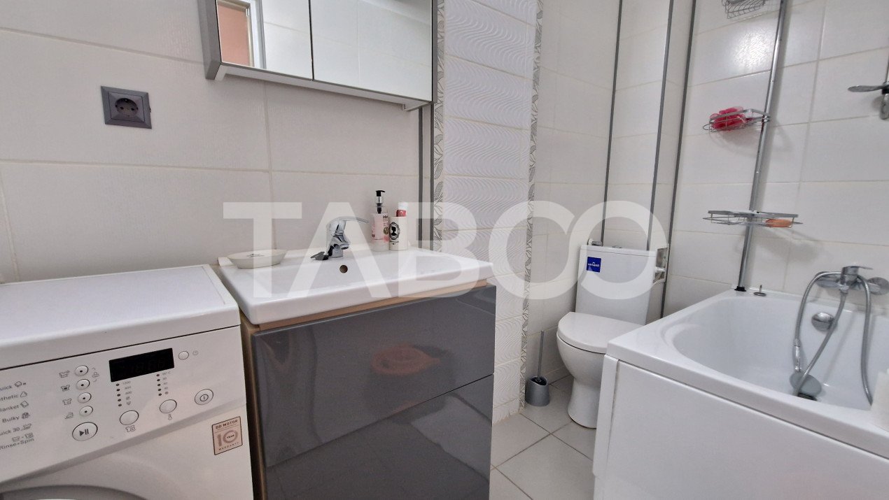 Apartament 2 camere de inchiriat mobilat utilat pe Doamna Stanca Sibiu