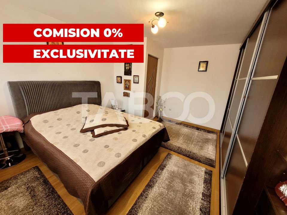 Apartament 2 camere etaj 2 mobilat si utilat in zona Trei Stejari in Sibiu - Ceferistilor