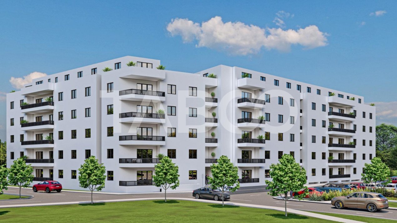 Apartament 3 camere 2 bai 2 balcoane CONSTRUCTIE NOUA 2024 in Sibiu in Sibiu - Aleea Streiu