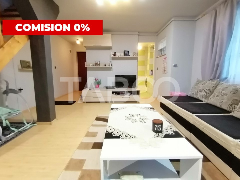 Apartament 3 camere 2 bai mobilat Mihai Viteazu Sibiu comision 0 in Sibiu - Biruintei