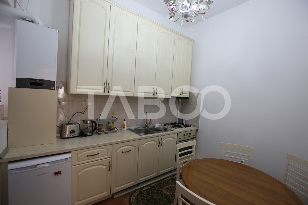 Apartament 3 camere complet mobilat și utilat zona ultra centrala