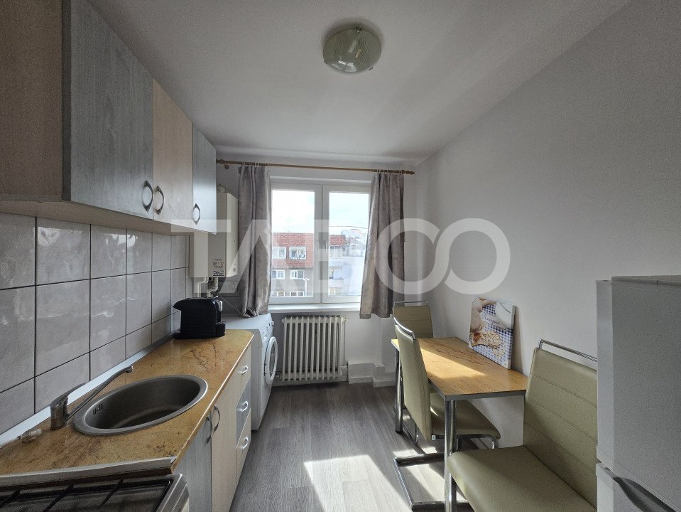 Apartament 3 camere de inchiriat 60 mp zona Central Sibiu