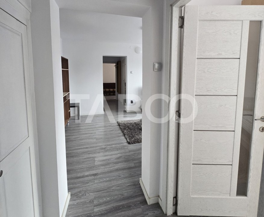 Apartament 3 camere de inchiriat 60 mp zona Central Sibiu