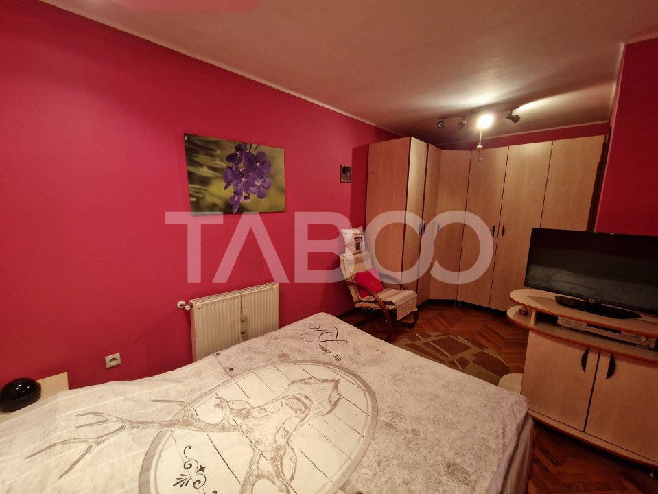 Apartament 4 camere 2 bai 89 mpu loc parcare in inima orasului Sibiu