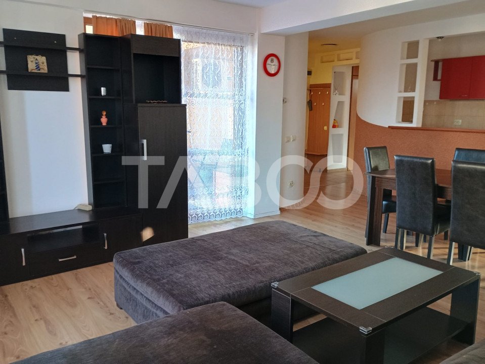 Apartament cu 2 camere de inchiriat decomandat 62 mp Rahovei Sibiu