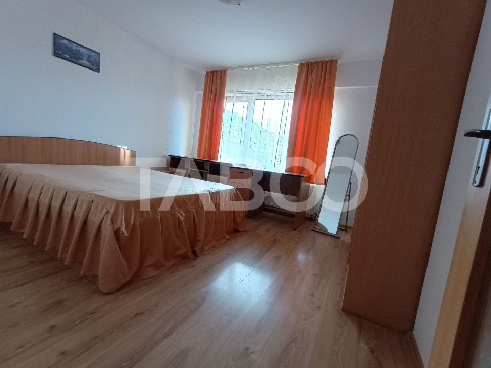 Apartament cu 2 camere de inchiriat decomandat 62 mp Rahovei Sibiu