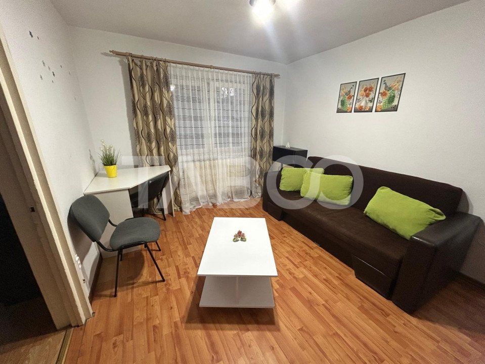 Apartament cu 2 camere de inchiriat la parter in zona Rahovei in Sibiu - Aleea Sevis