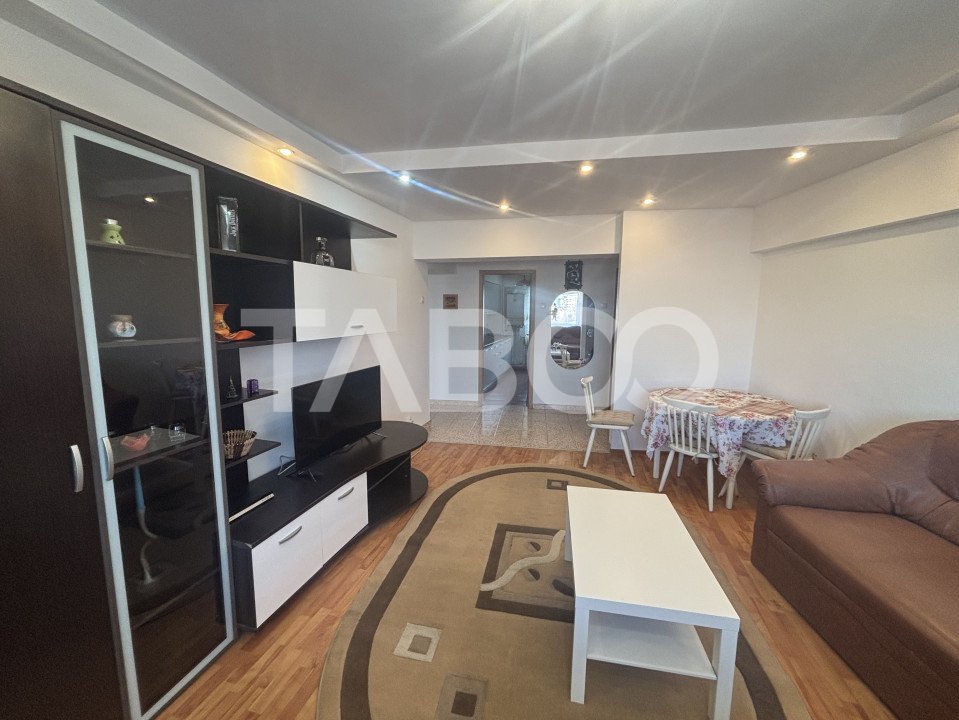 Apartament de inchiriat 3 camere complet mobilat utilat Turnisor