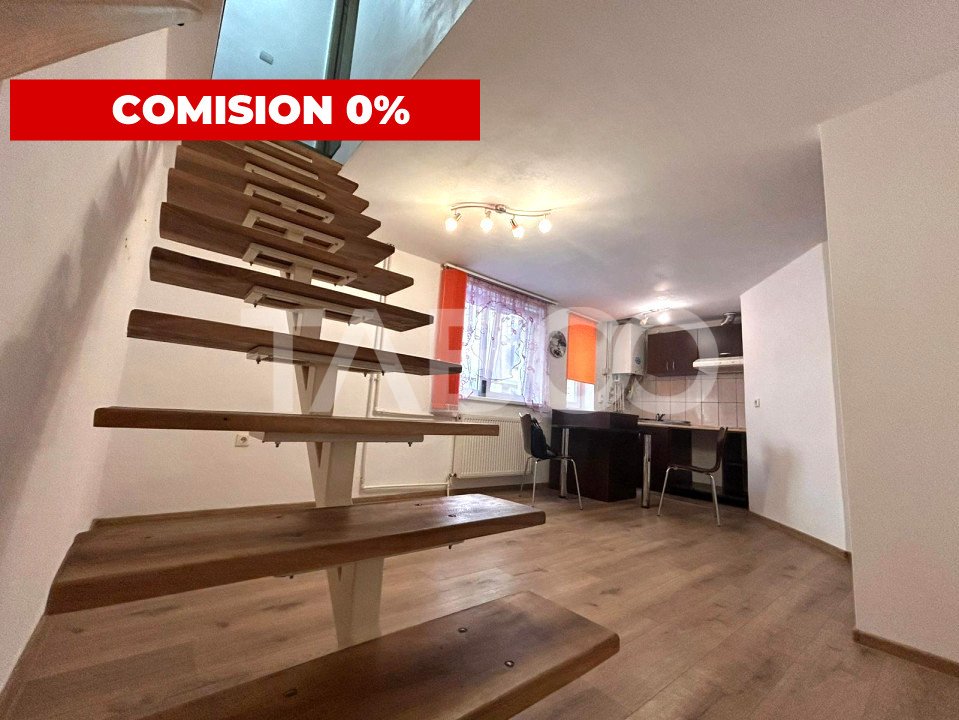 Apartament de vanzare 2 camere decomandate 40 mpu 2 bai in Sibiu in Sibiu - Stefan cel Mare