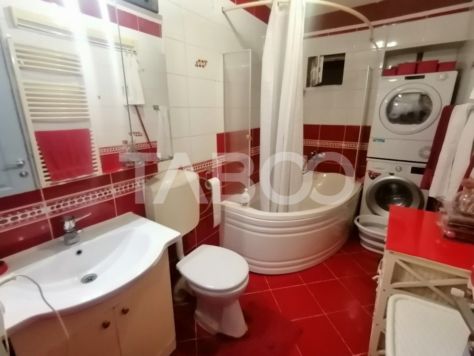 Apartament de vanzare 3 camere mobilat utilat Mihai Viteazu Sibiu