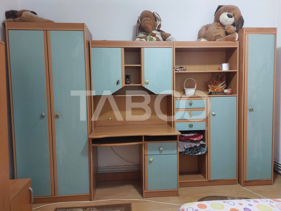 Apartament de vanzare 40 mpu 2 camere mobilate Piata Noua in Cisnadie