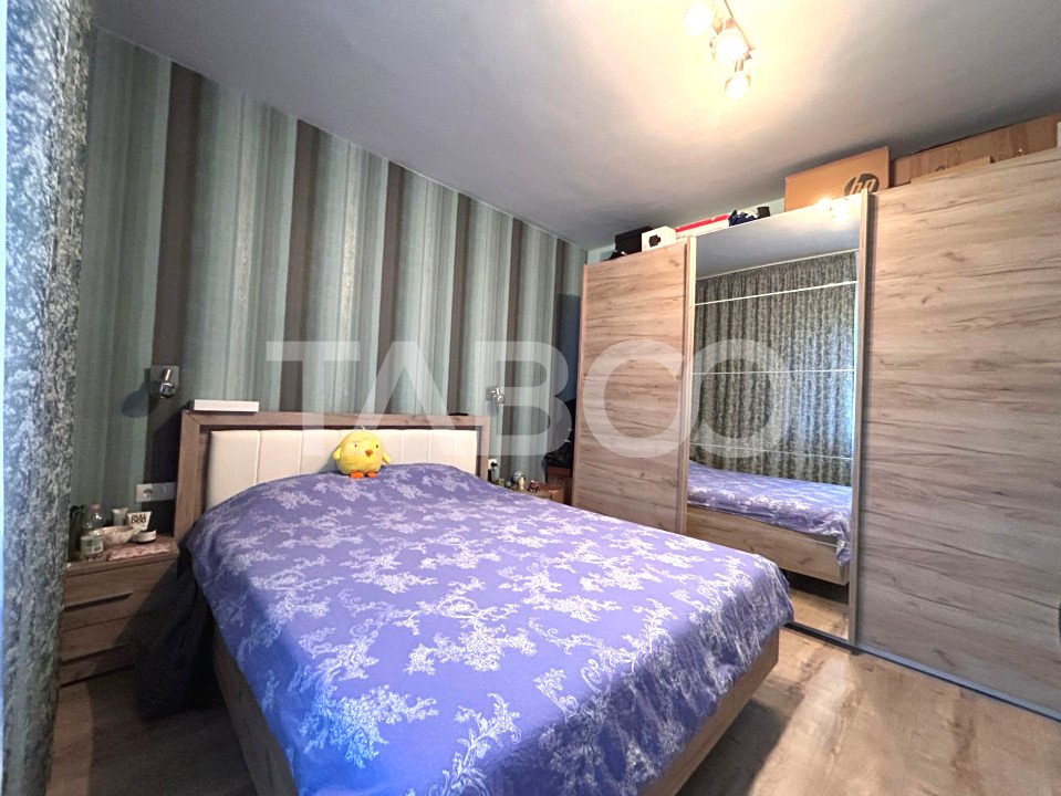 Apartament de vanzare modern 3 camere decomandat 70 mpu 2 bai in Sibiu