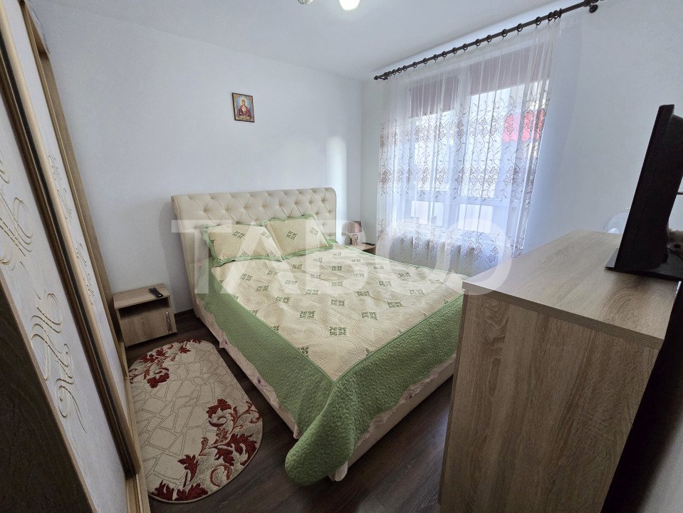 Apartament decomandat 3 camere 2 bai balcon etaj 1 Arhitectilor Sibiu