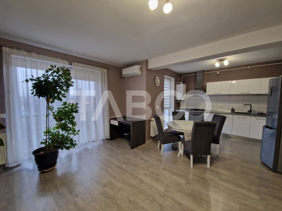 Apartament decomandat 3 camere mobilat si utilat Turnisor Sibiu in Sibiu - Bieltz Eduard Albert