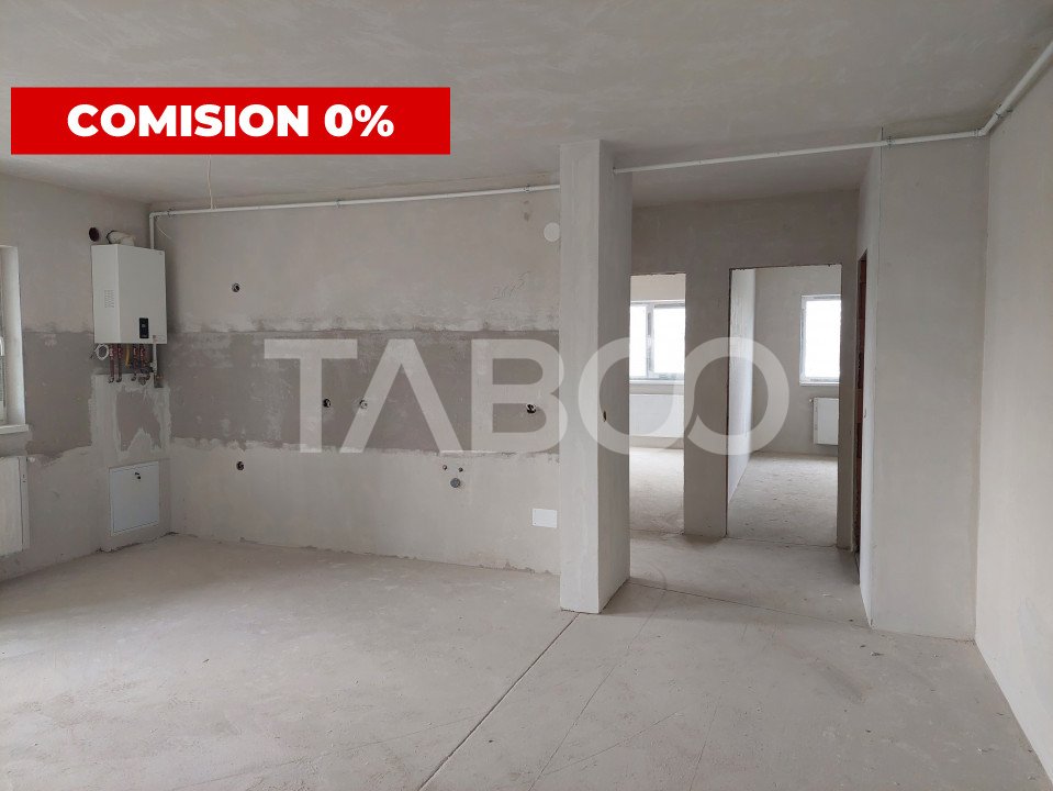 Apartament LA CHEIE cu 2 camere 51 mpu in Sibiu zona Doamna Stanca