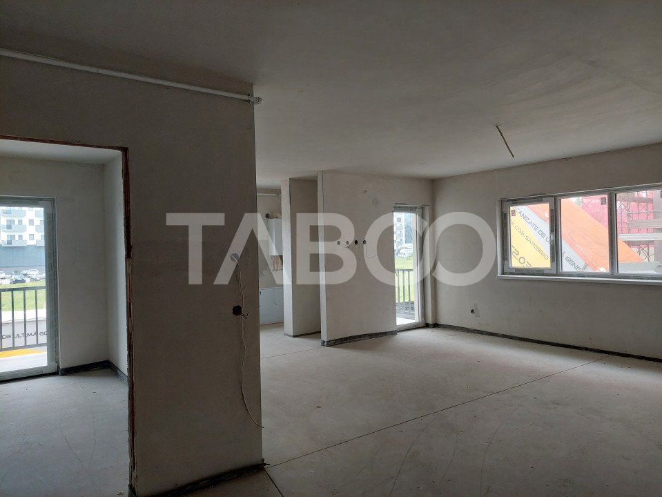 Apartament LA CHEIE cu 2 camere 51 mpu in Sibiu zona Doamna Stanca