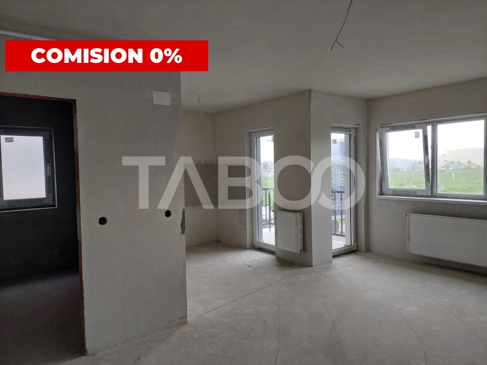 Apartament LA CHEIE cu 2 camere 51 mpu in Sibiu zona Doamna Stanca in Sibiu - Doamna Stanca