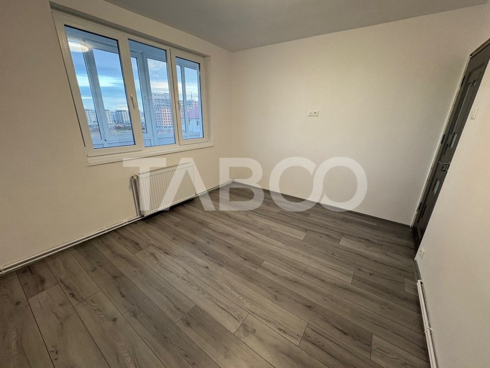 Apartament renovat 2 camere decomandate si balcon zona Rahovei Sibiu