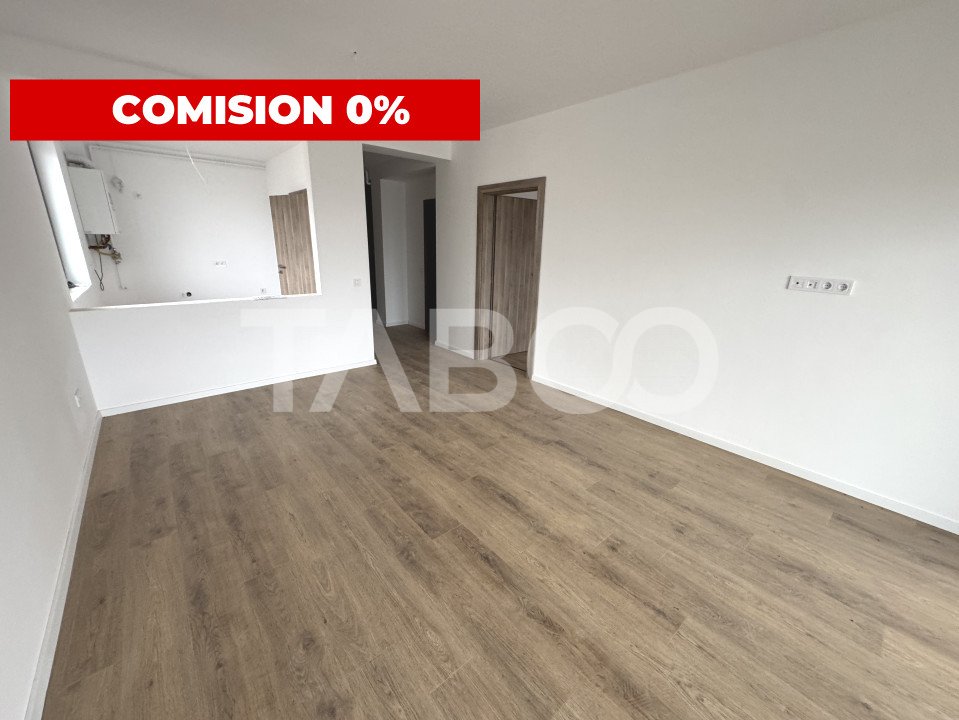 COMISION 0-Apartament la cheie cu 3 camere 2 bai balcon si parcare in Sibiu - XL